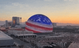 vegas sphere stage with VisualizeLED displays